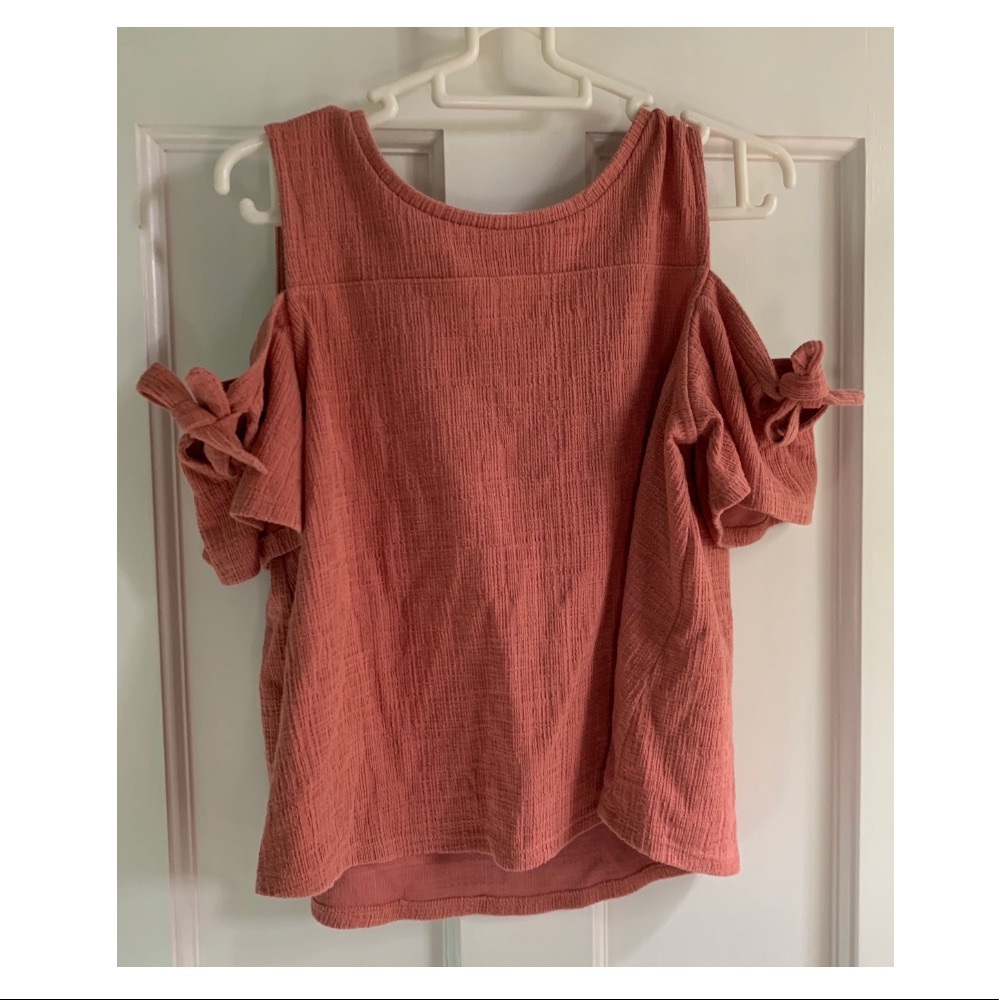 Madewell cold shoulder top